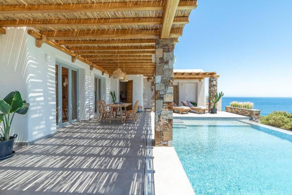 Villa Lefko Mégas Yialós-Nítes المظهر الخارجي الصورة