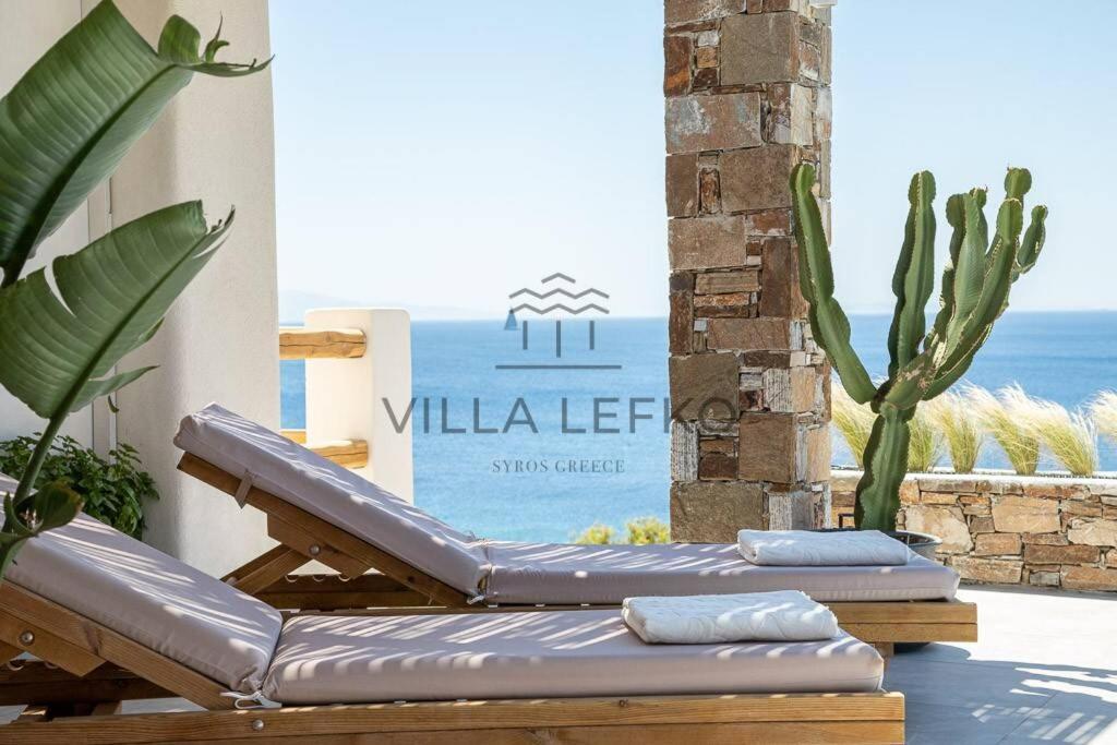 Villa Lefko Mégas Yialós-Nítes المظهر الخارجي الصورة