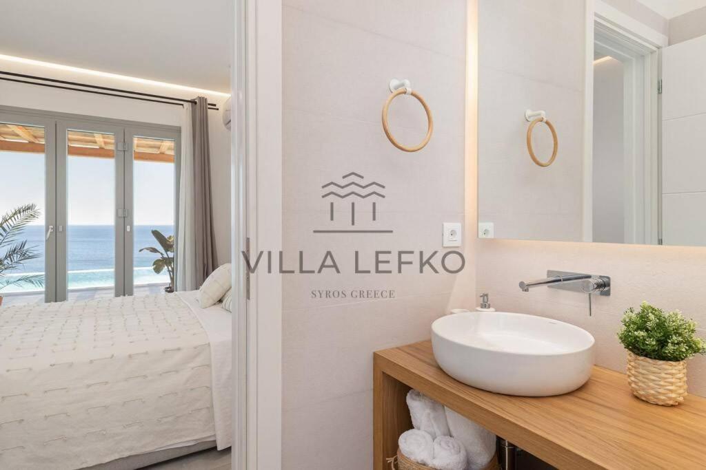 Villa Lefko Mégas Yialós-Nítes المظهر الخارجي الصورة
