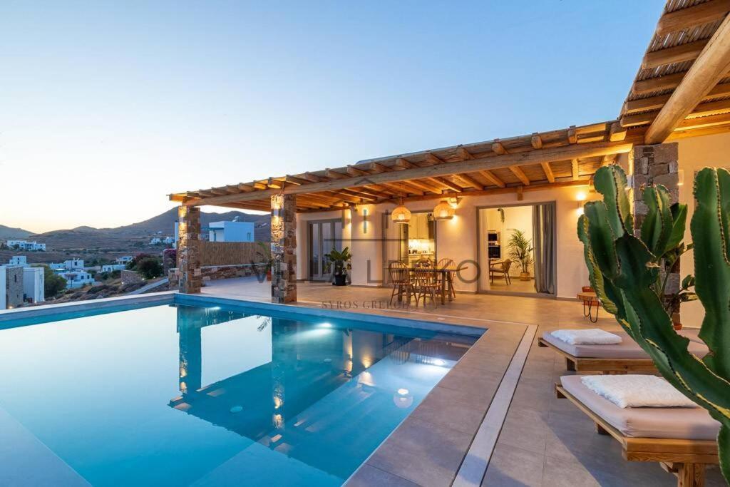 Villa Lefko Mégas Yialós-Nítes المظهر الخارجي الصورة