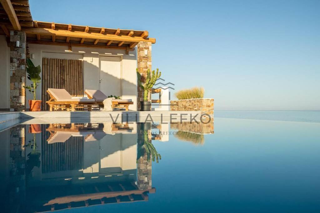 Villa Lefko Mégas Yialós-Nítes المظهر الخارجي الصورة