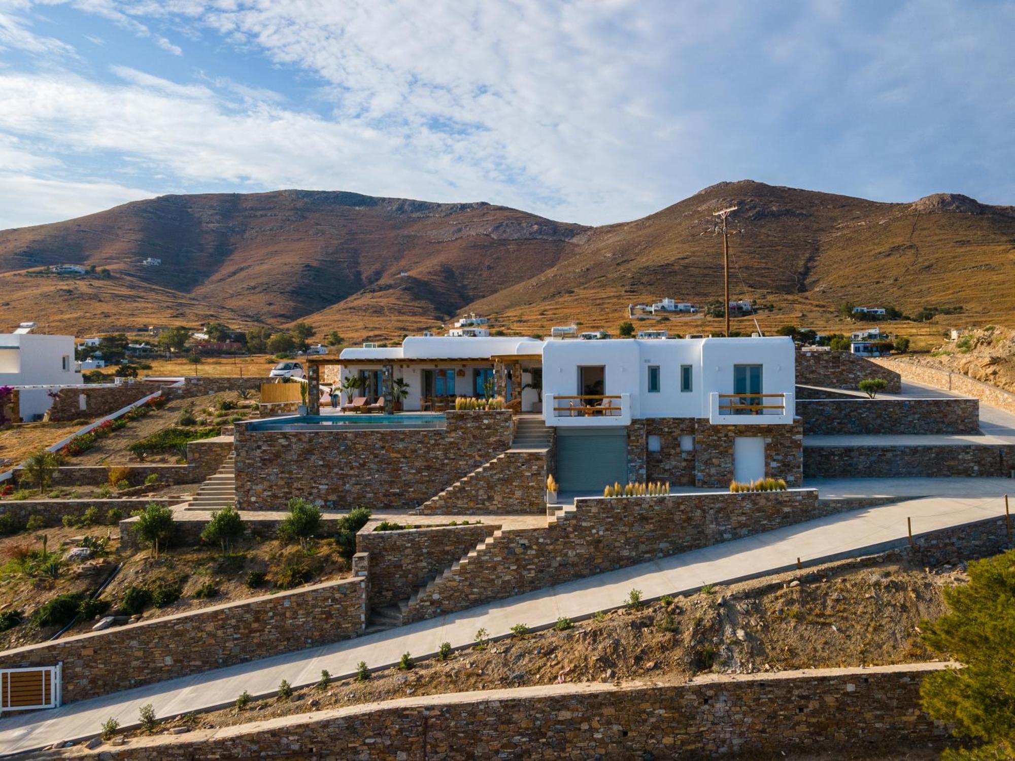 Villa Lefko Mégas Yialós-Nítes المظهر الخارجي الصورة